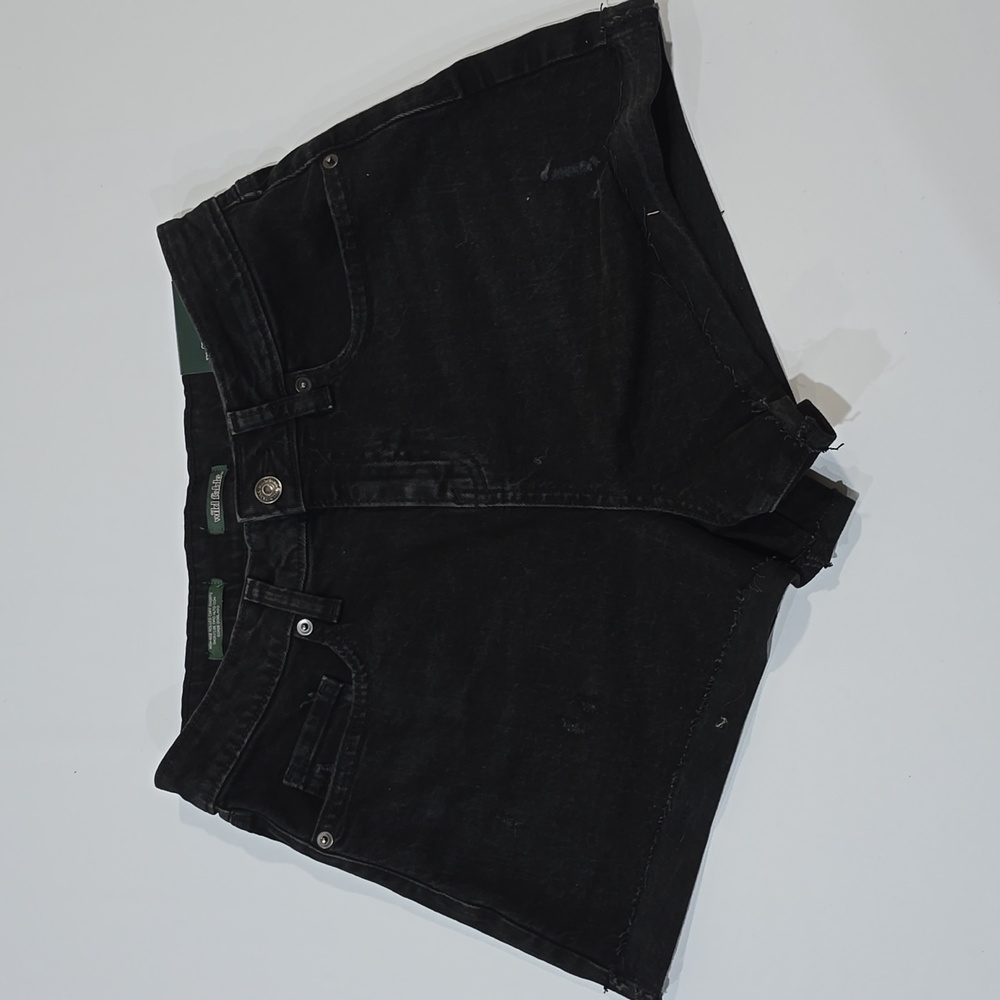 3/$15 Wild Fable – Women's Black Rolled Cuffed Shorts 2.5" Inseam